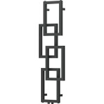 MEXEN - Grid vykurovací rebrík/radiátor dekoratívny 1115 x 360 mm, 279 W, antracit W215-1115-360-00-66