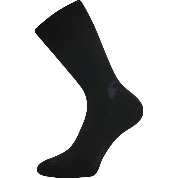 VOXX Ponožky bavlněné CASHMERE LOVE s kašmírem a ionty stříbra ČERNÉ (3 páry) 35-38 120977