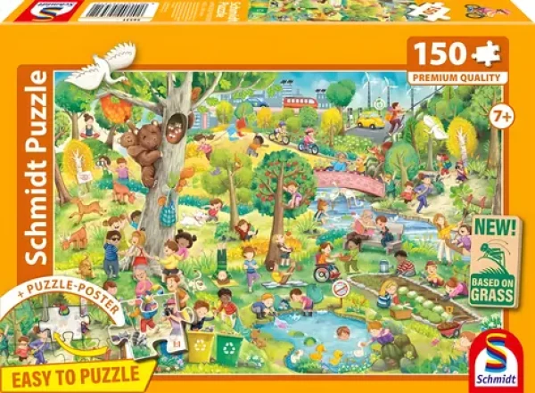 Schmidt Puzzle Šťastná planéta