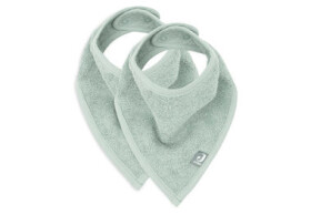 Jollein Podbradník bandana 2ks Ash Green / od 6 mesiacov (029-867-00095)