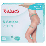 Dámske tvarujúce pančuchy 3 ACTIONS 25 den Black - BELLINDA L amber