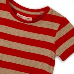 Tričko chlapčenské s krátkym rukávom, Minoti, 1STRIPE 1, červená - 74/80 | 9-12m