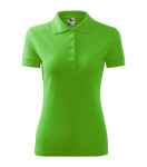 Dámske tričko Pique Polo apple green S