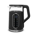 Huslog Rýchlovarná kanvica s displejom čierna / Rýchlovarná kanvica / 1,7 l / 1800-2200 W / Sklo / Keep Warm 2h (OWN000148)