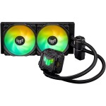 Asus TUF GAMING LC II 240 ARGB čierna / 2x 120mm / 29 dB @ 2000 RPM / 67 CFM / AMD + Intel (90RC00U1-M0UAY0)