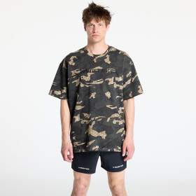 Tričko Under Armour Project Rock All Over Print T-shirt Grey/ Green M