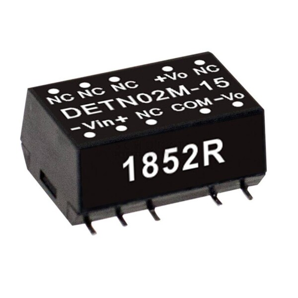 MEAN WELL DETN02L-12 DC / DC menič napätia, modul 84 mA 2 W Počet výstupov: 2 x; DETN02L-12