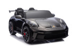 Mamido Mamido Elektrické autíčko Porsche 911 GT3 XXL | 24V14Ah | 12km/h | Nafukovacie kolesá | 2x320W | Pre 2 deti | Lakované čierne