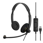 Sennheiser SC 60 USB ML čierna / USB headset / mikrofón / USB / ovládač na kábli (1000551)