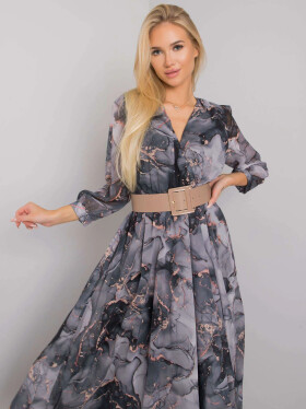 Šaty LC SK 22K šedá černá S model 21110847 - FPrice