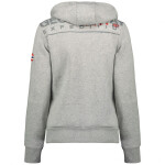 Geographic Norway Fespote Lady 100 Distri W WU8015F/GN B-Grey7 Mikina s kapucňou XXL