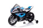 Mamido Detská elektrická motorka BMW HP4 Race JT5001 modrá