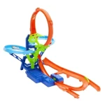 Mattel Hot Wheels stunt tracks dráha zrážka vo vzduchu
