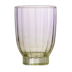 Bloomingville Pohár na vodu Nicoline 330 ml žlto-rúžová