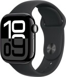 Apple Watch 10 GPS + Cellular 42mm Jet Black Alu Sport M/L Čierny (MWX73ET-A)