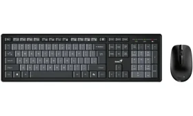 Genius SMART KM-8200 Dual Color čierno-šedá / Bezdrôtový set 2.4GHz / Copilot / USB / CZ+SK layout (31340003430)