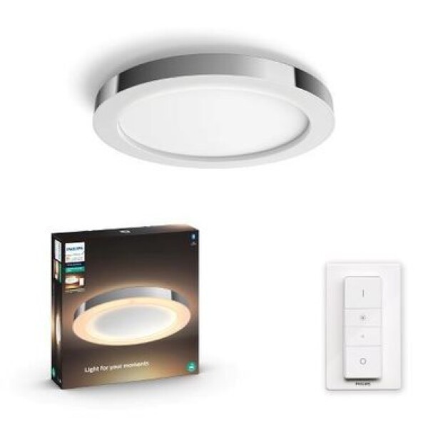 Philips Hue Adore BT LED 40W chróm / LED stropné svietidlo / 2400lm / 2200-6500 K / IP44 (34184/11/P6)