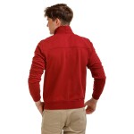 Bushman Pánska celozapínacia mikina Storn, burgundy XXXXL