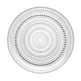 Iittala Sklenený tanier Kastehelmi Ø 24,8 cm – Clear