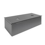 Kúpeľňová skrinka SAT Feel 120x30x46 cm antracit mat SATFEEL120ANTD SATFEEL120ANTD