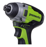 Greenworks GD24ID3 24V rázový uťahovák