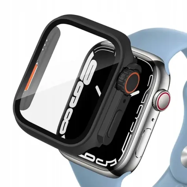 Tech-Protect Defense360 čierno-oranžová / Ochranný kryt / Apple Watch 46 mm