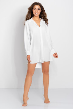 Dámska nočná košeľa Bella White - Momenti Per Me L-XL