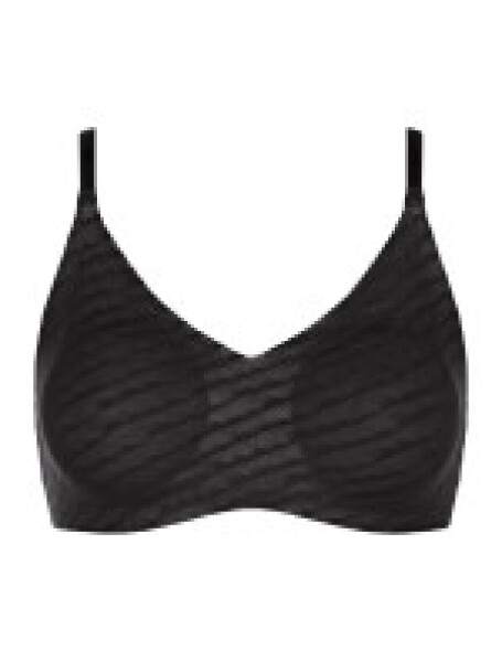 Dámska podprsenka ZERO Lacy Soft bra Sloggi černá (0004)