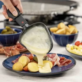 Princess 162710 Stone Party 8 / Raclette gril / 1200 W / 2 grilovacie dosky / 43x30 cm / pre 8 osôb (01.162710.01.001)