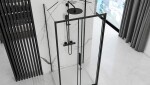 REA/S - Sprchovací kút Rapid Slide Dvere: 140 x Sprchová zástena: 90 KPL-09887