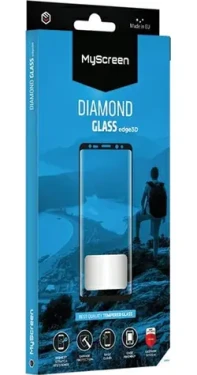 MyScreen Protector DIAMOND GLASS edge3D čierna / Ochranné tvrdené sklo / Honor Magic6 Pro / Celoplošné (MD8252TG 3D BLACK)