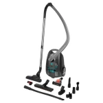 Sencor SVC 7550TI sivá / Vreckový vysávač / 750 W / 3.5L / 75 dB / 10m rádius (8590669297078)