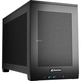 Sharkoon REBEL C20 RGB čierna / Mini ITX / 2x USB 3.2 / 1x USB-C / 3x 120mm / bez zdroja (4044951040520)