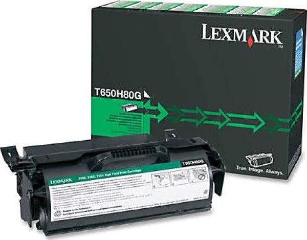 Lexmark T650H80G Black Originál (T650H80G)