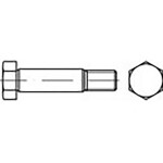 TOOLCRAFT TO-9985287 skrutky lícované M36 110 mm vonkajší šesťhran DIN 610 ocel 5 ks; TO-9985287