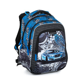 Školský batoh Bagmaster Lumi 23 D Blue/Black