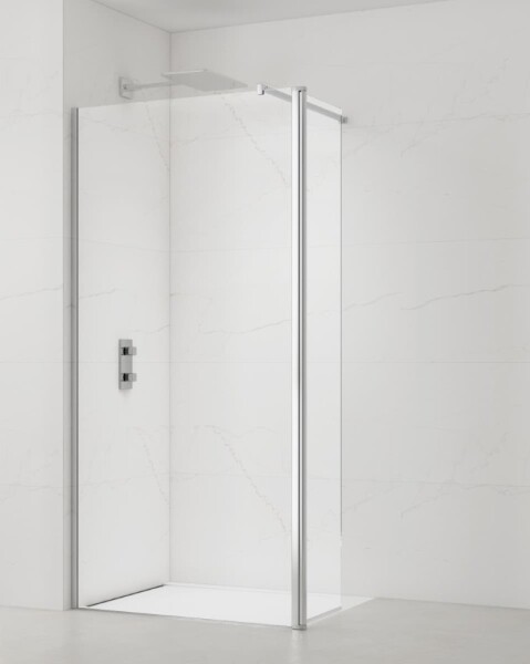 Sprchová zástena Walk-in 140 cm SAT SATBWI140PRROZ SATBWI140PRROZ