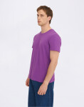 Organic Basics True Regular Fit Tee Aubergine XL