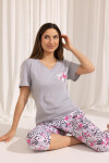 Regina 698 cr/r M-XL W25 dámske pyžamo modrá M