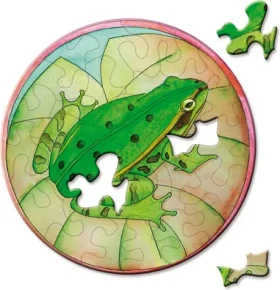 CURIOSI Okrúhle puzzle Picoli: Stromová žaba