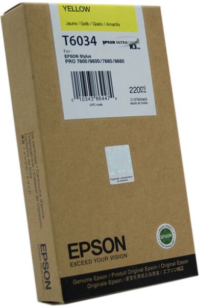 Epson C13T603400 zółty