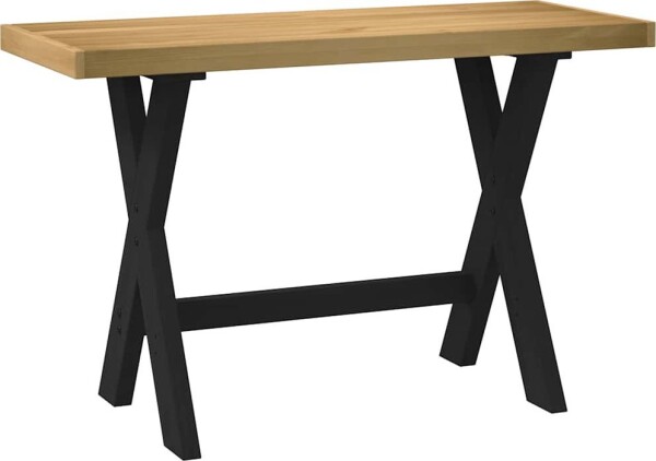 VidaXL Biurko, NOAIN, 120x50x75 cm, lite drevo sosnowe