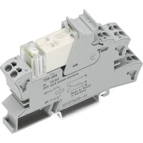 WAGO 788-608 reléový modul, 230 V/AC, 16 A, 1 prepínací, 1 ks; 788-608