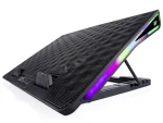 Tracer čierna chladiaca podložka 2xUSB 2.0 1x ventilátor nastaviteľný uhol