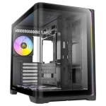 Antec C5 Curve ARGB čierna / ATX / 2x USB-A 3.0 / 1x USB-C 3.2 Gen 2 / 4X 120mm ARGB / bez zdroja / priehľadná bočnica (0-761345-10225-4)