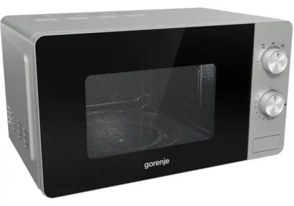 Gorenje MO20E1S strieborná / Mikrovlnná rúra / 800 W / 20 l (3838782175398)