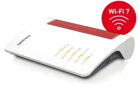 AVM FRITZ! Box 7682 / Wi-Fi Router / Wi-Fi 7 / 6960 Mbit/s / 4X LAN / USB (20003063)