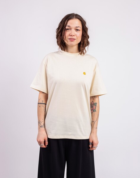 Carhartt WIP W' S/S Chase T-Shirt Cinnerus/Gold M