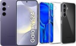 Samsung Galaxy S24 5G 8/256GB Fioletowy (SM-S921BZV) + Etui Clear Case