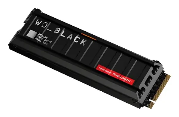 WD Black SN8100 1TB Heatsink / M.2 SSD 2280 / NVMe PCIe Gen5 x4 / TLC / R: 14900 MB/s / W: 11000 MB/s / 5y (WDS100T1XHM-00CMT0)